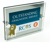 PSS awards plaque